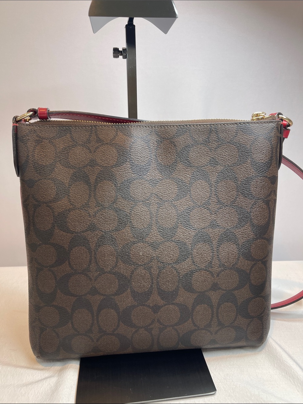 Coach B2132-C1554 Rowan Medium Signature File Crossbody Bag - Picture 4 of 12